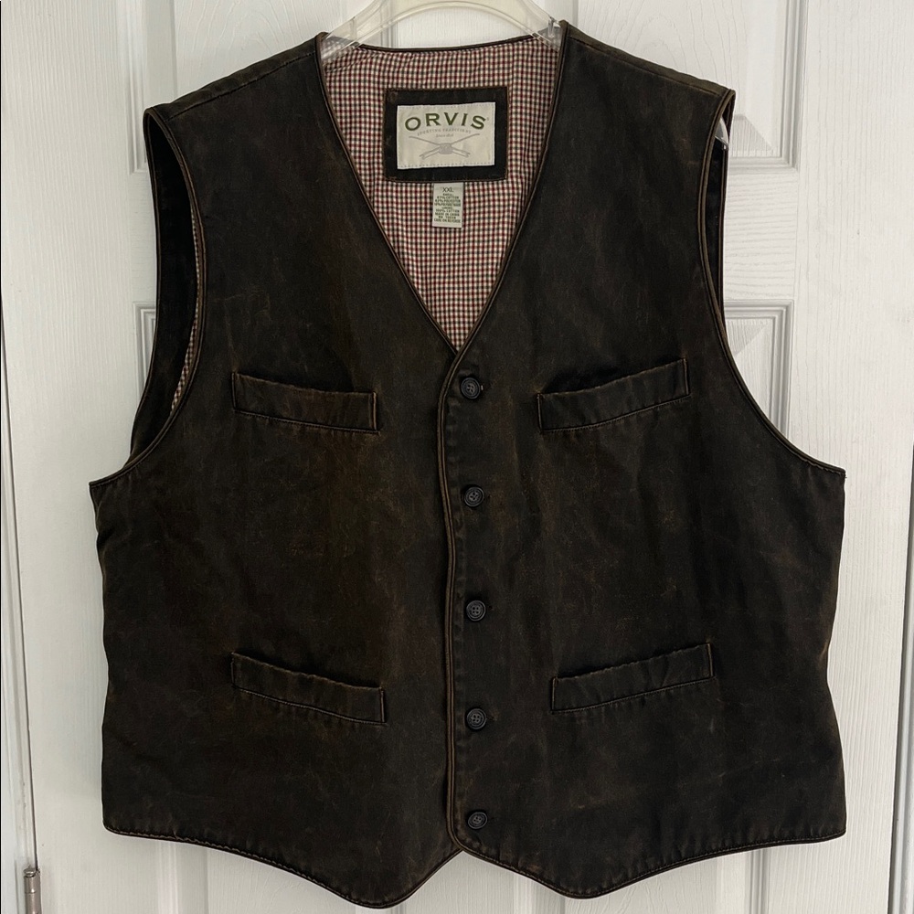 Orvis Men's Dark Brown Vest